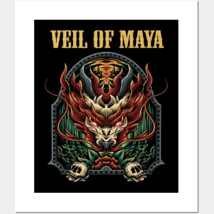 VEIL OF MAYA BAND Posters and Art